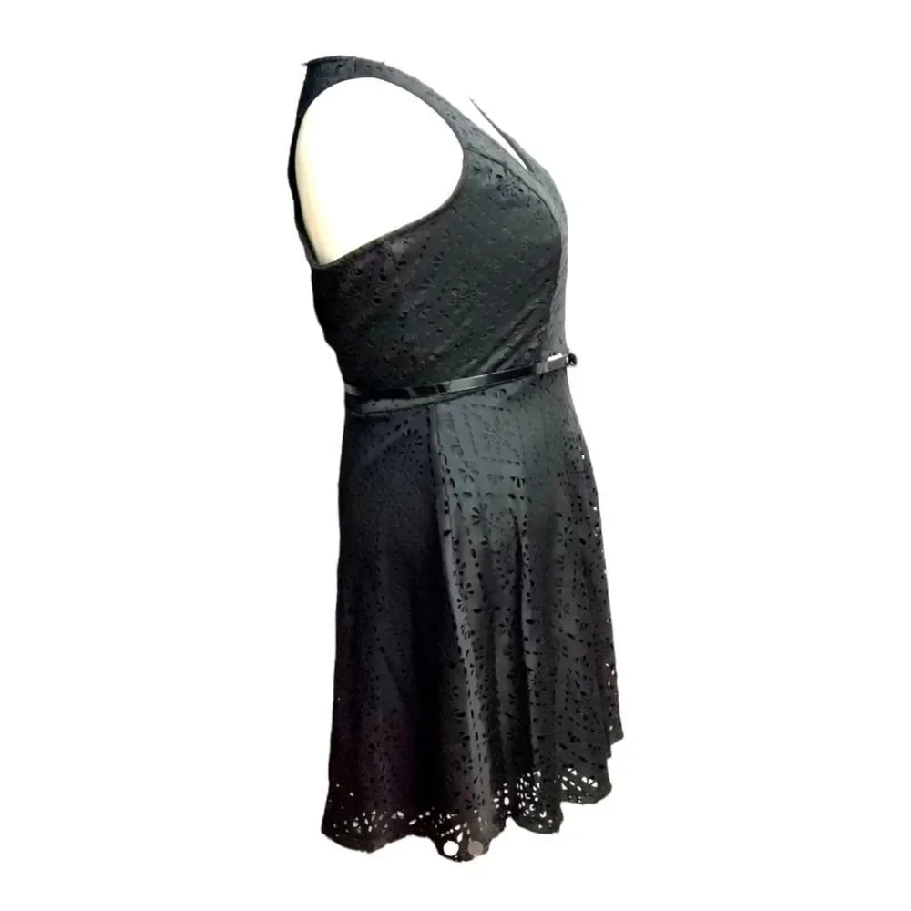 Candies Black Mini Party Dress